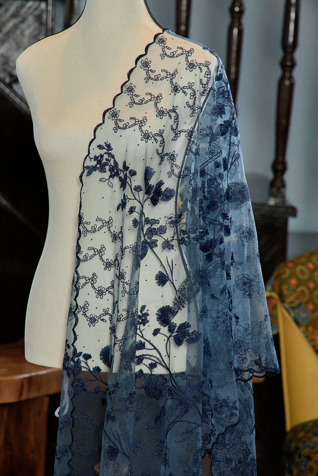 SELENDANG MAK INANG IN MIDNIGHT BLUE