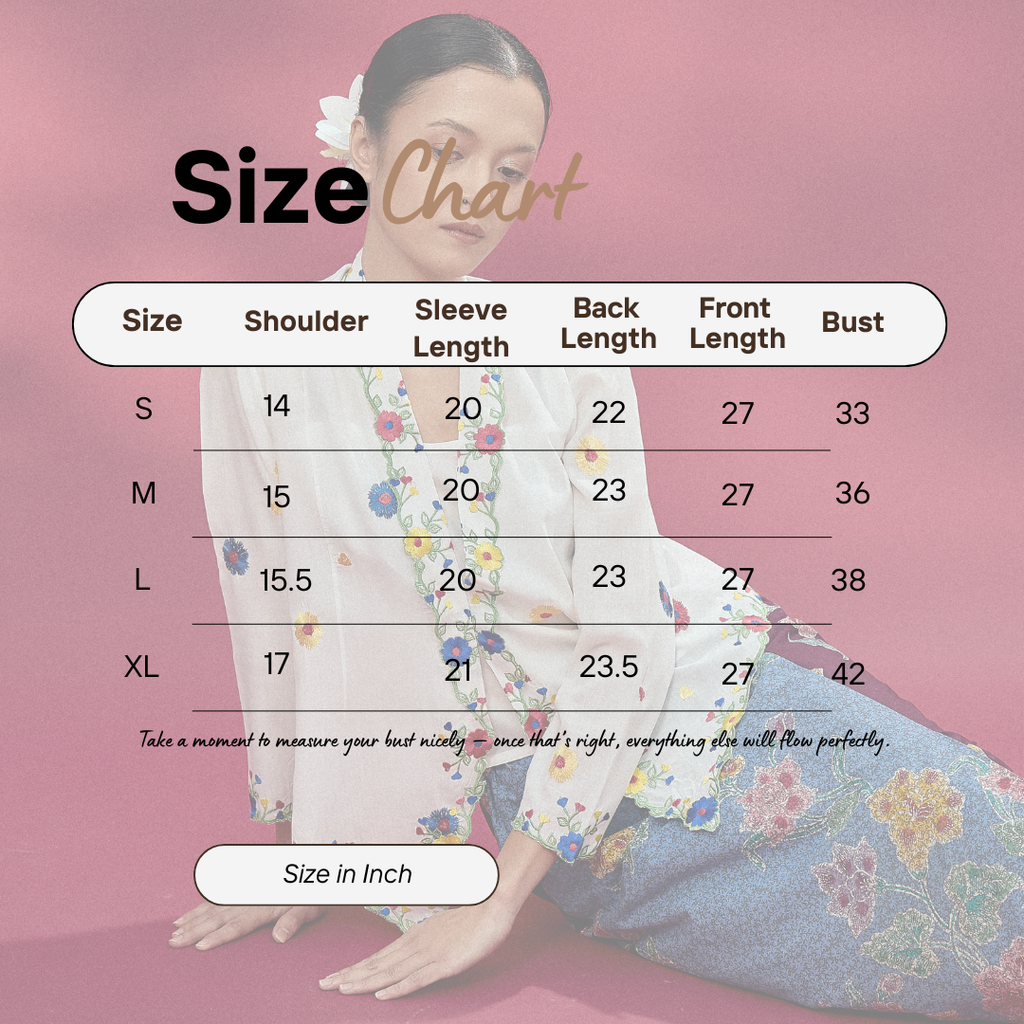 SEROJA KEBAYA TOP